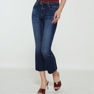 L' Agence Kendra Cropped Flare Jean - Lavelle Size 28